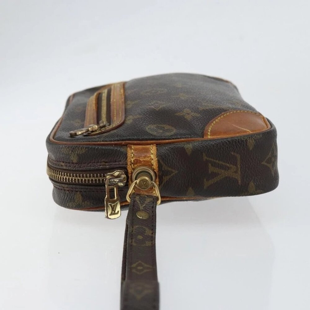 LOUIS VUITTON Monogram Marly Dragonne GM Clutch Bag M51825 LV Auth BA7590 - Picture 8 of 16